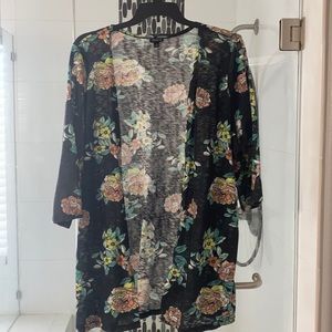 Torrid Cover Up Cotton Blouse Size 3